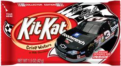 Kit Kat Wafer Bar Featuring the Richard Childress Racing #3 GM Goodwrench Car